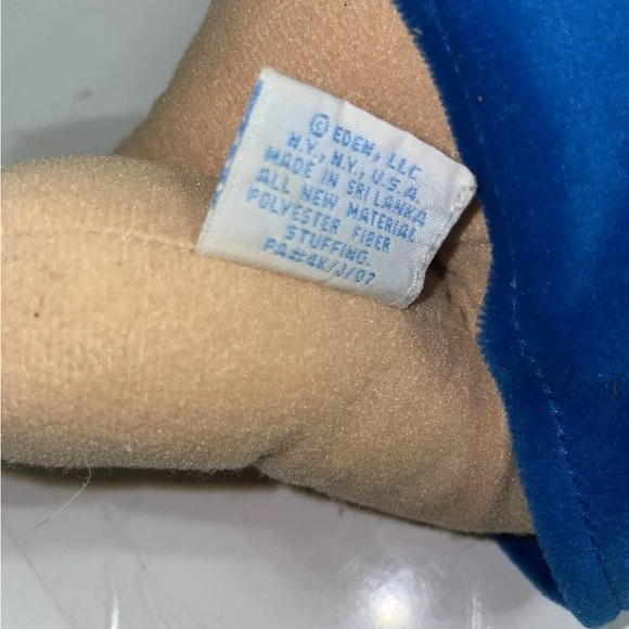 EDEN MUSICAL PADDINGTON BEAR STUFFED PLUSH 11" BRAHM'S LULLABY WIND UP BABY TOY - Picture 6 of 9